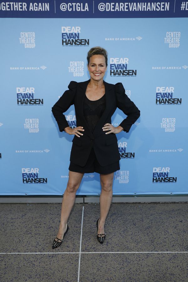 Actor Melora Hardin arrives for the opening night performance  (Photo by Reza Allah-B Photo
