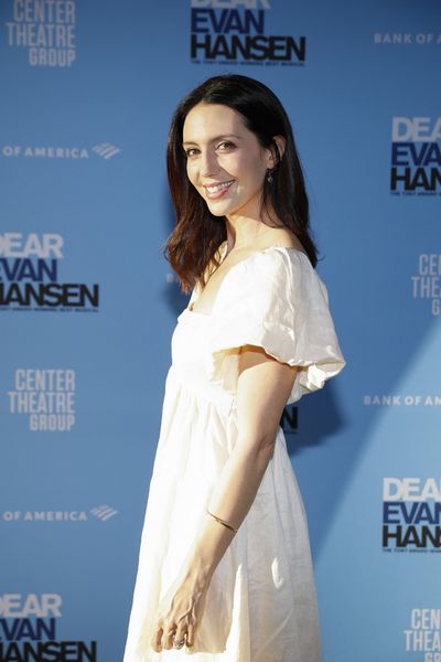 Actor Emily Somers arrives for the opening night performance (Photo by Reza Allah-Bak Photo