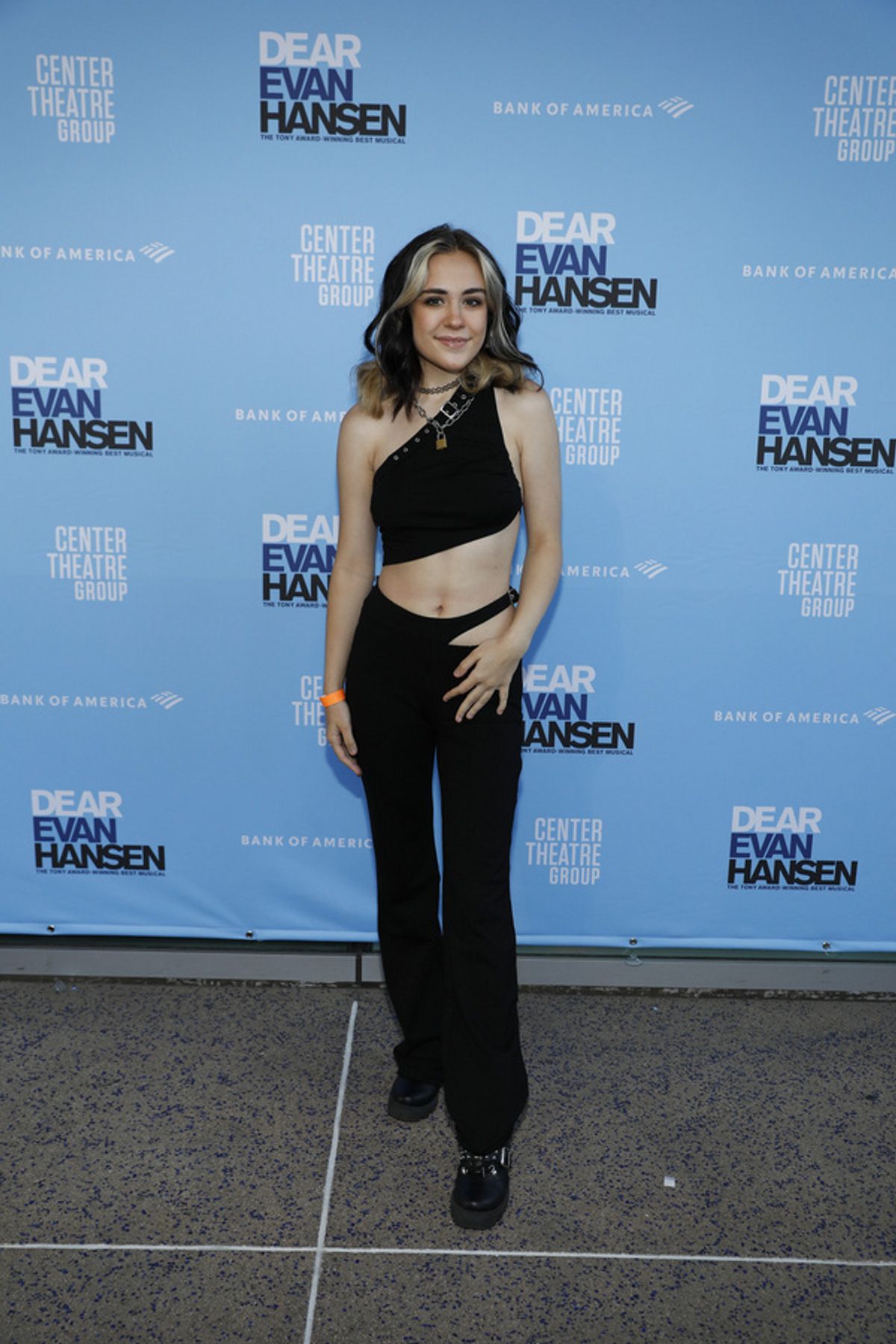 Actor Alyssa de Boisblanc arrives for the opening night performance (Photo by Reza Allah-Bakhshi/Capture Imaging) at Photos: First Look At The Opening Night Performance Of DEAR EVAN HANSEN At Center Theatre Group/Ahmanson Theatre