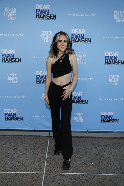 Actor Alyssa de Boisblanc arrives for the opening night performance (Photo by Reza Al Photo