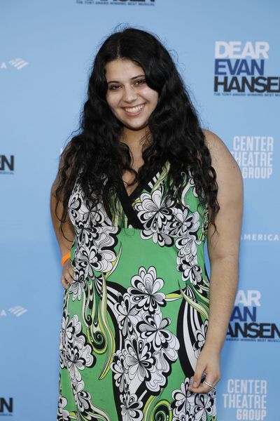 Actor Isabella Moll arrives for the opening night performance (Photo by Reza Allah-Ba Photo