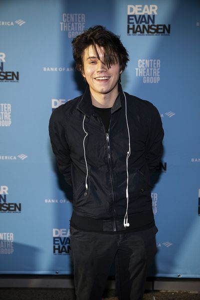 Actor Anthony Turpel arrives for the opening night performance (Photo by Reza Allah-B Photo