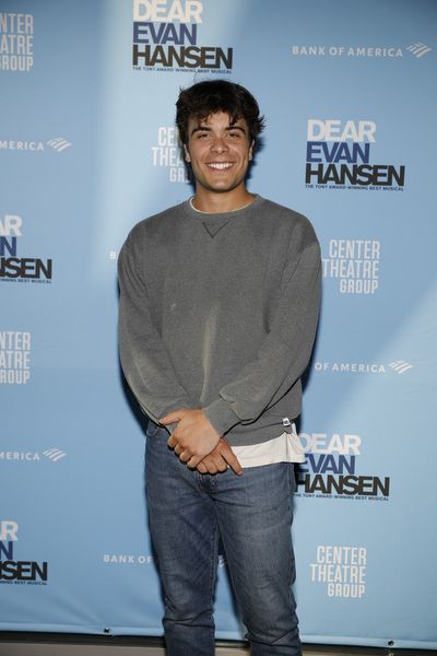 Actor Pearce Joza arrives for the opening night performance (Photo by Reza Allah-Bakh Photo
