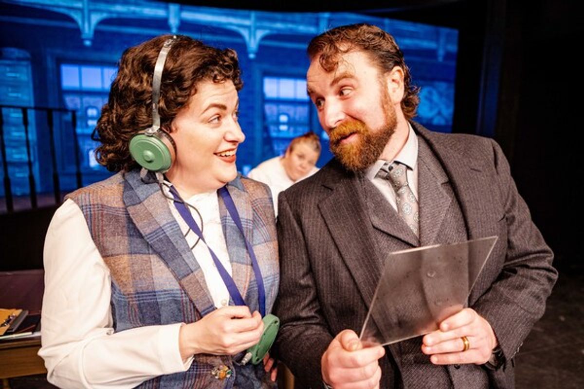 Henrietta (Jessica Robins) & Peter (Mason Quinn) at 