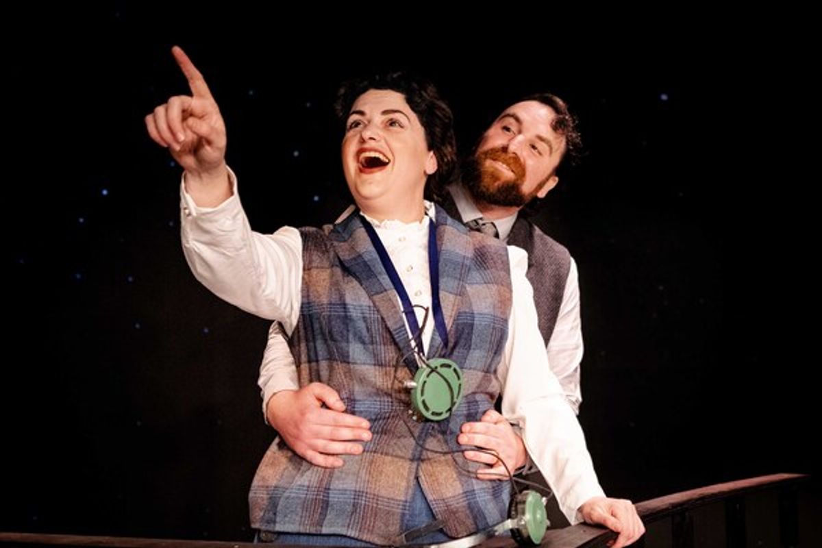 Henrietta (Jessica Robins) & Peter (Mason Quinn) at 