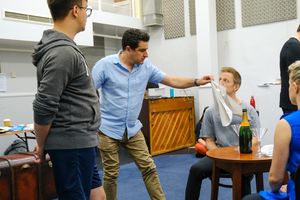 Rishi Manuel, Paul Robinson (director), Pete Ashmore, Anne-Marie Piazza
@ BroadwayWorld Rishi Manuel, Paul Robinson (director), Pete Ashmore, Anne-Marie Piazza
Photo