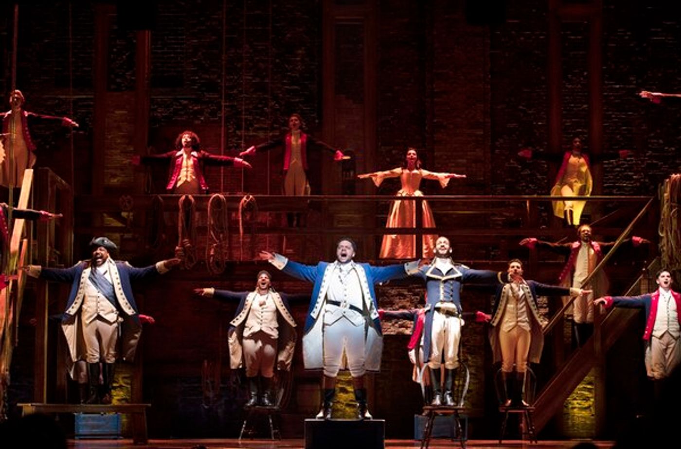 Photos: West End Production of HAMILTON Extends Booking to March 2023; Plus New Production Photos Released!  Image