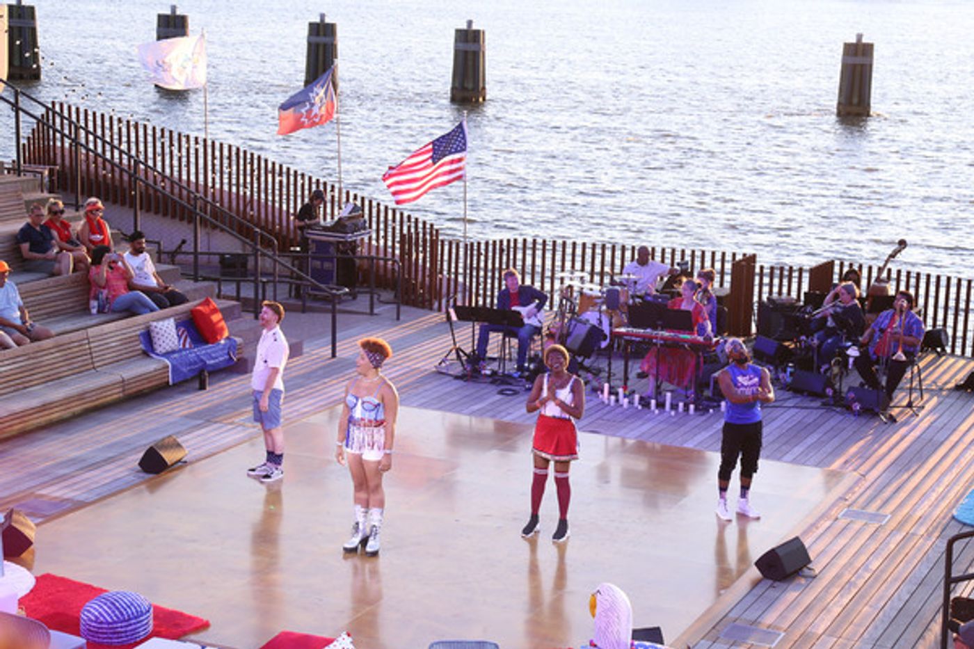 Photos: Andre De Shields, Judy Kuhn, Faith Prince, and More Perform at THE BIG MIX - INDEPENDENCE DAY at Little Island Photos: Andre De Shields, Judy Kuhn, Faith Prince, and More Perform at THE BIG MIX - INDEPENDENCE DAY at Little Island Image