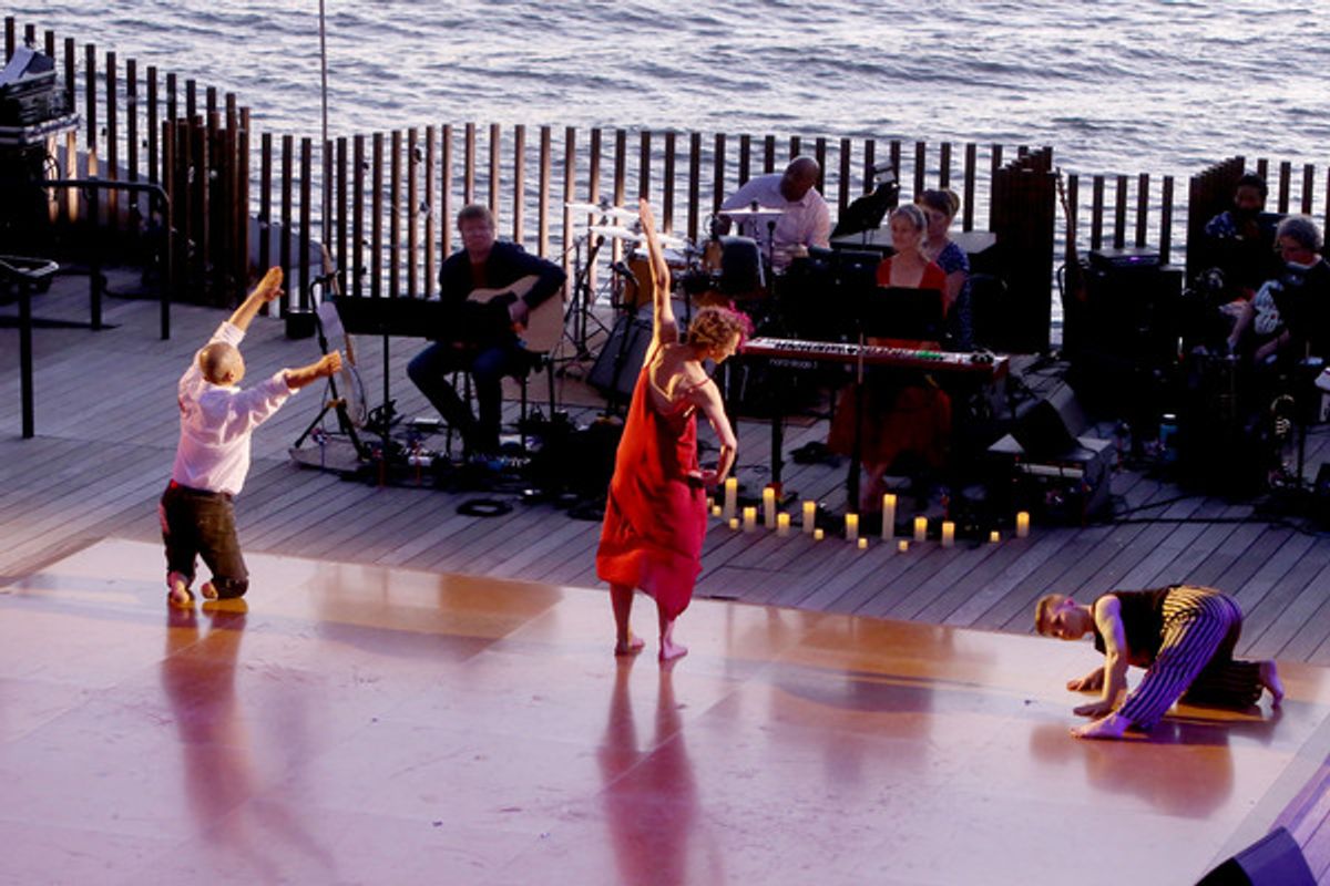 Members of the Heidi Latsky Dance Company at Photos: Andre De Shields, Judy Kuhn, Faith Prince, and More Perform at THE BIG MIX - INDEPENDENCE DAY at Little Island