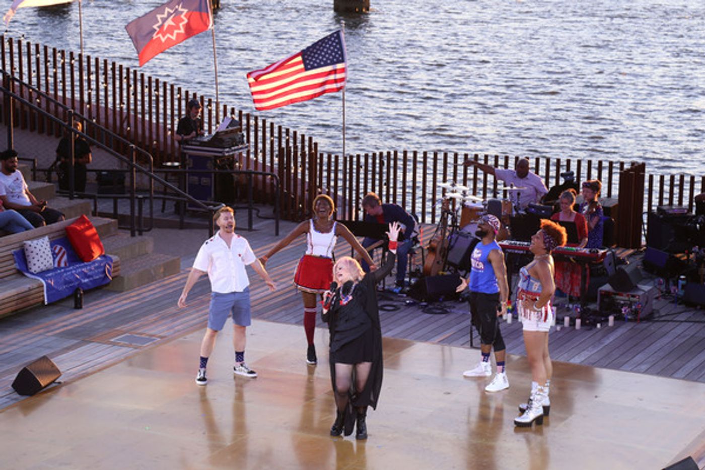 Photos: Andre De Shields, Judy Kuhn, Faith Prince, and More Perform at THE BIG MIX - INDEPENDENCE DAY at Little Island Photos: Andre De Shields, Judy Kuhn, Faith Prince, and More Perform at THE BIG MIX - INDEPENDENCE DAY at Little Island Image
