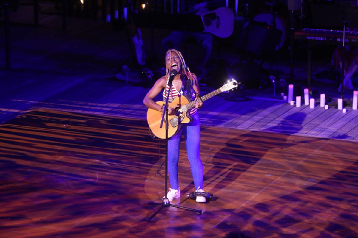Chanese Elife at Photos: Andre De Shields, Judy Kuhn, Faith Prince, and More Perform at THE BIG MIX - INDEPENDENCE DAY at Little Island