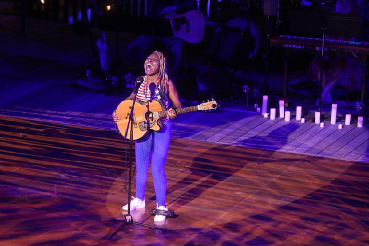 Chanese Elife at Photos: Andre De Shields, Judy Kuhn, Faith Prince, and More Perform at THE BIG MIX - INDEPENDENCE DAY at Little Island