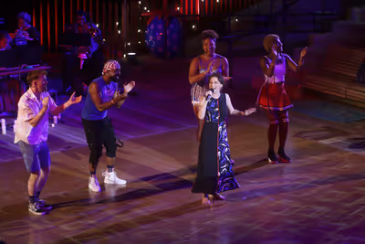 Judy Kuhn and cast


































































 Photo