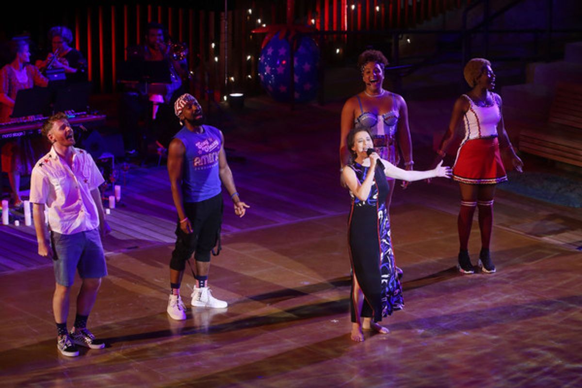 Judy Kuhn and cast




















































































































































































 at 