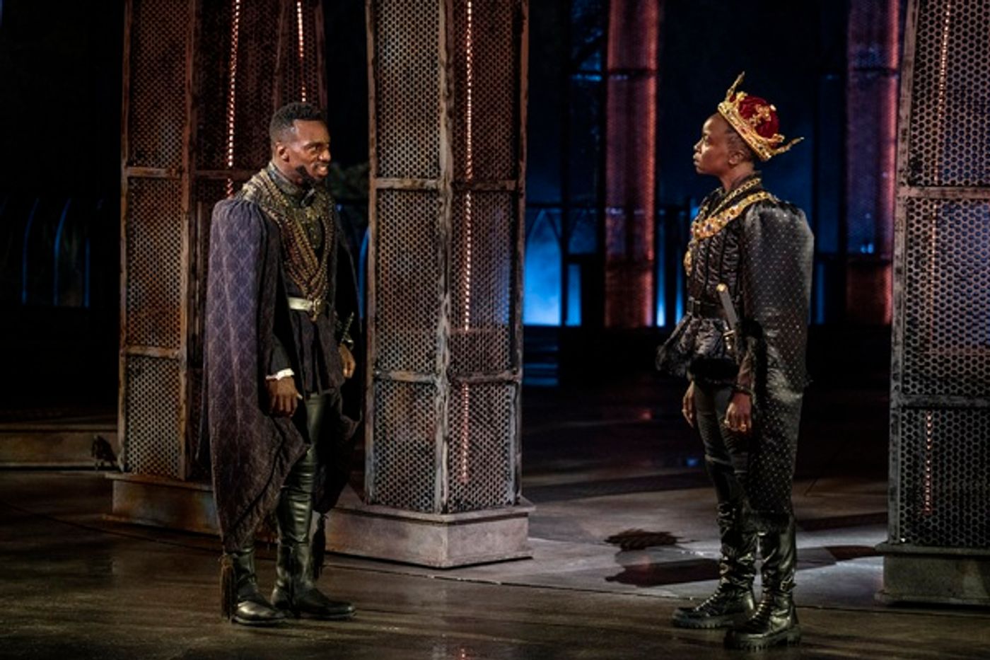 Photos: First Look at Danai Gurira, Ali Stroker & More in RICHARD III at Free Shakespeare in the Park  Image