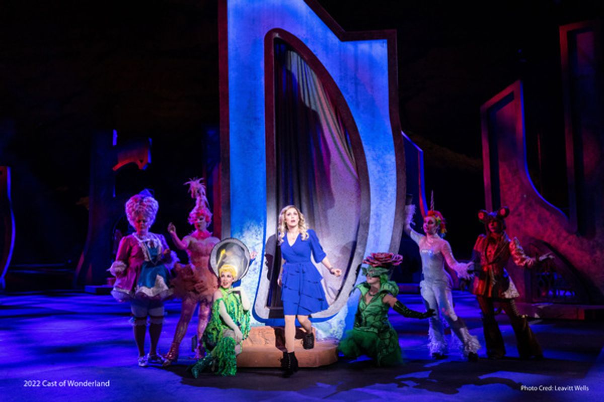 The cast of Wonderland at Photos: First Look at WONDERLAND at Tuacahn Amphitheatre