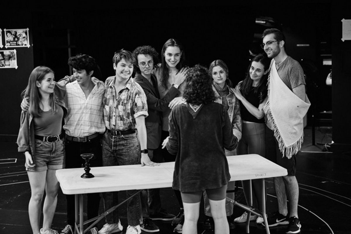 Natalie Iscovich (Choreographer) with the Company of Witnesses at 