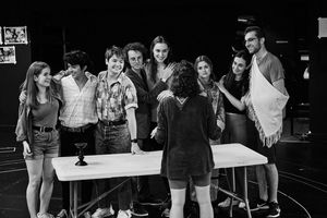 Natalie Iscovich (Choreographer) with the Company of Witnesses Photo