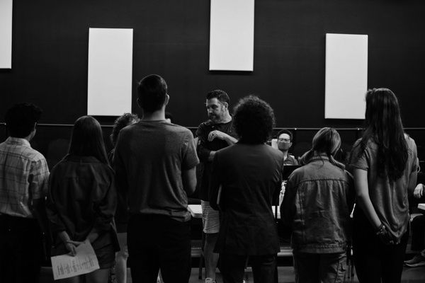 Director J. Scott Lapp with the Company of Witnesses Photo