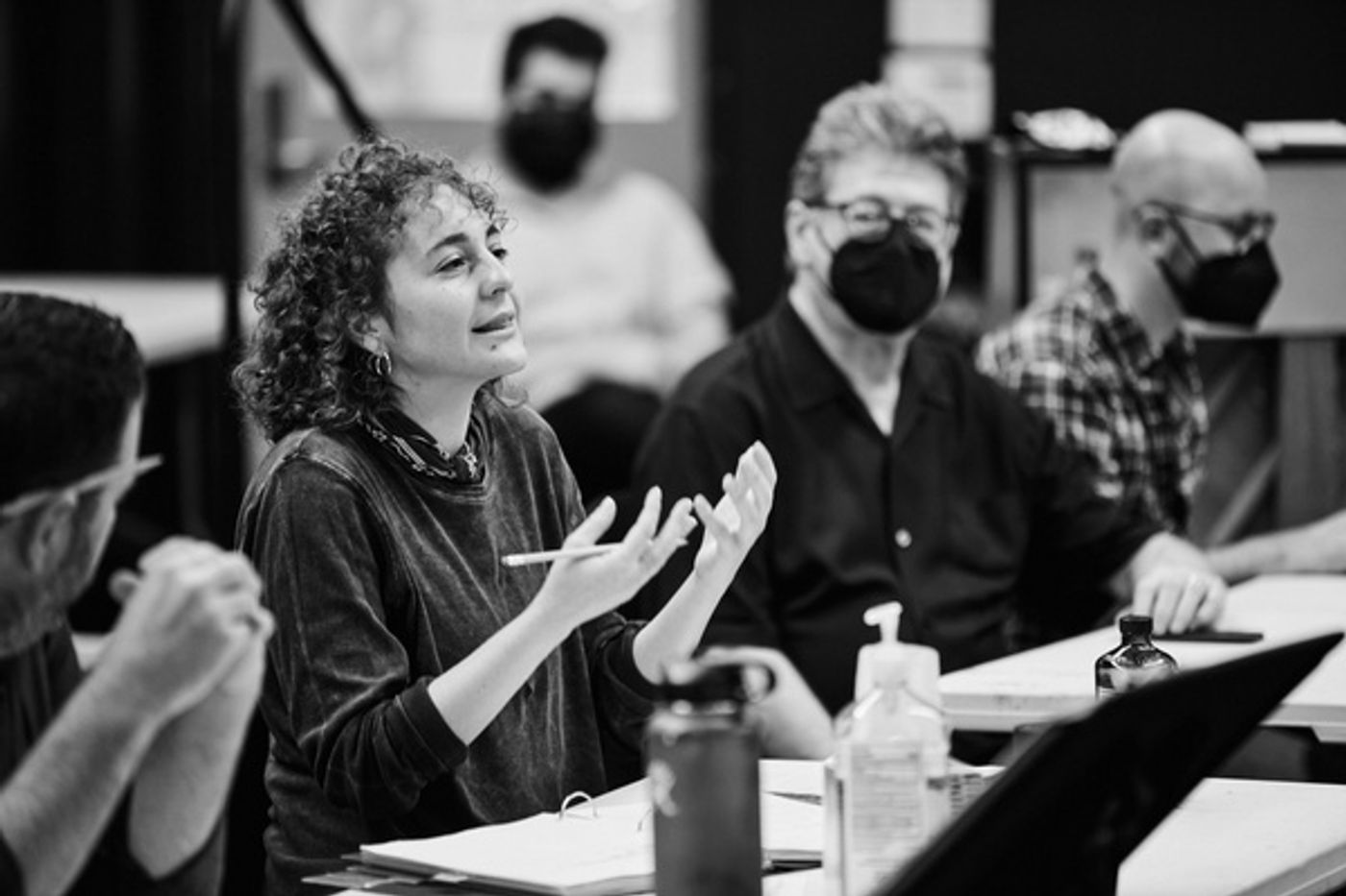 Photos: Get A First Look Inside The Rehearsal Room For the World Premiere of WITNESSES At CCAE Theatricals  Image