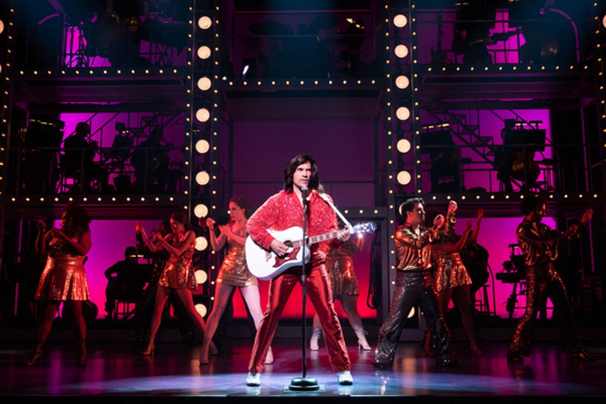 Will Swenson and the cast of A Beautiful Noise, The Neil Diamond Musical  at 