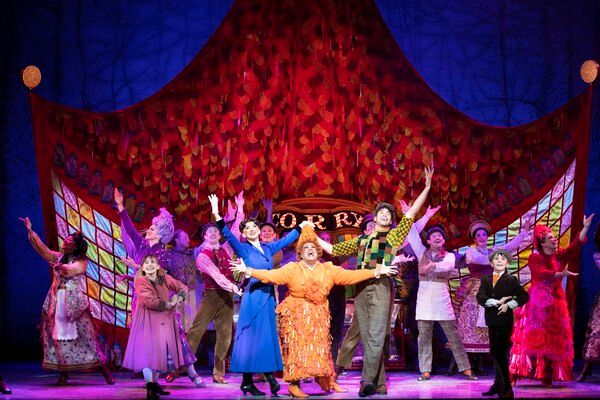 Zizi Strallen, Tania Mathurin, Louis Gaunt, and company Photo