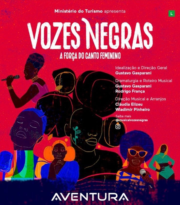 Divided Into 6 Parts VOZES NEGRAS – A FORÇA DO CANTO FEMININO is the First Musical in a Series Format  Image