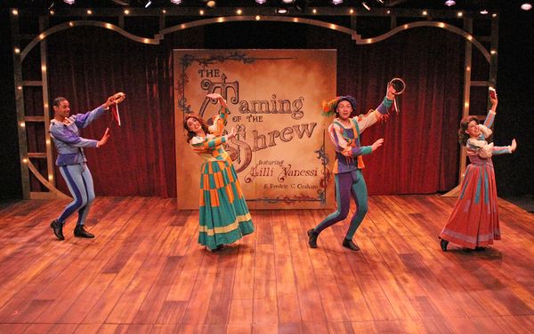 Jahmar Ortiz as Fred Graham, Briana Gantsweg as Lilli Vanessi, Dereck Atwater as Bill Photo