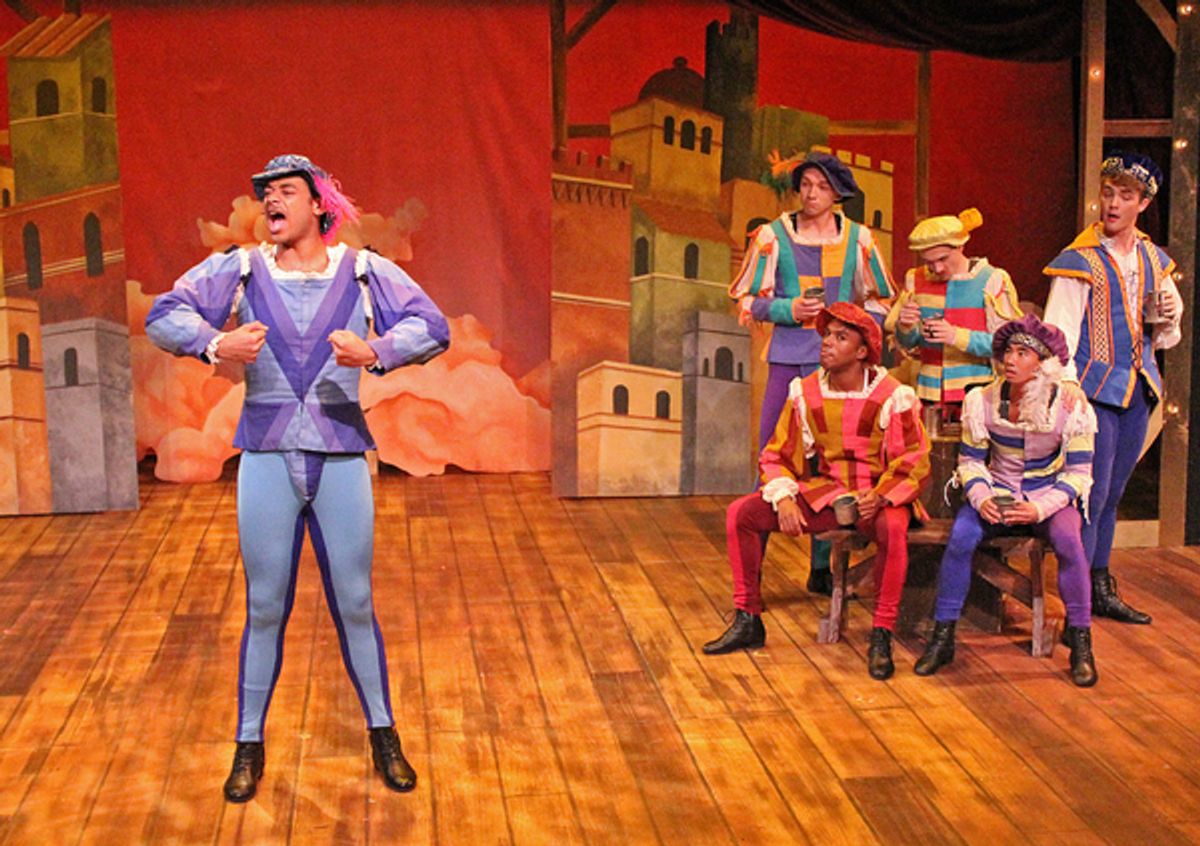 Jahmar Ortiz as Fred Graham with Company at 