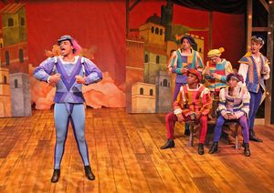 Jahmar Ortiz as Fred Graham with Company Photo