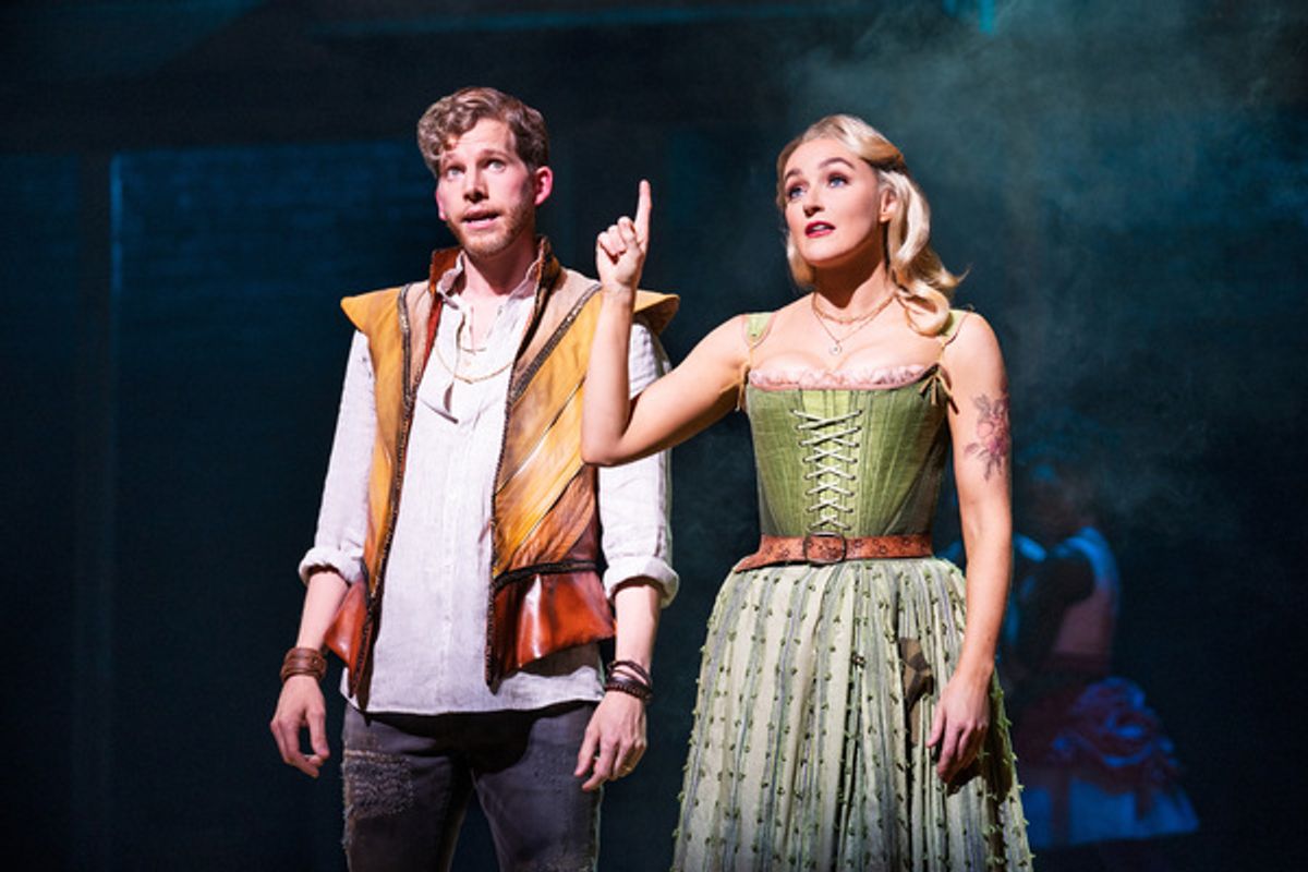 Stark Sands and Betsy Wolfe in & Juliet at 