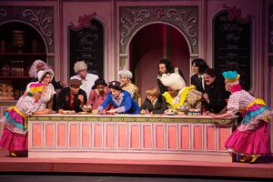 Corbin Bleu, Jeanna de Waal and the company of Mary Poppins @ BroadwayWorld Corbin Bleu, Jeanna de Waal and the company of Mary Poppins Photo