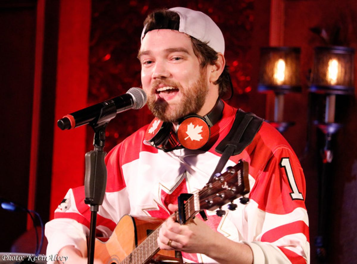 Joshua Stackhouse at Photos: Joshua Stackhouse showcase for CANADA DAY at Feinstein's/54 Below