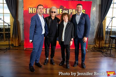 Nicolas Talar, Luc Plamondon, Richard Cocciante, Adam Blanshay Photo