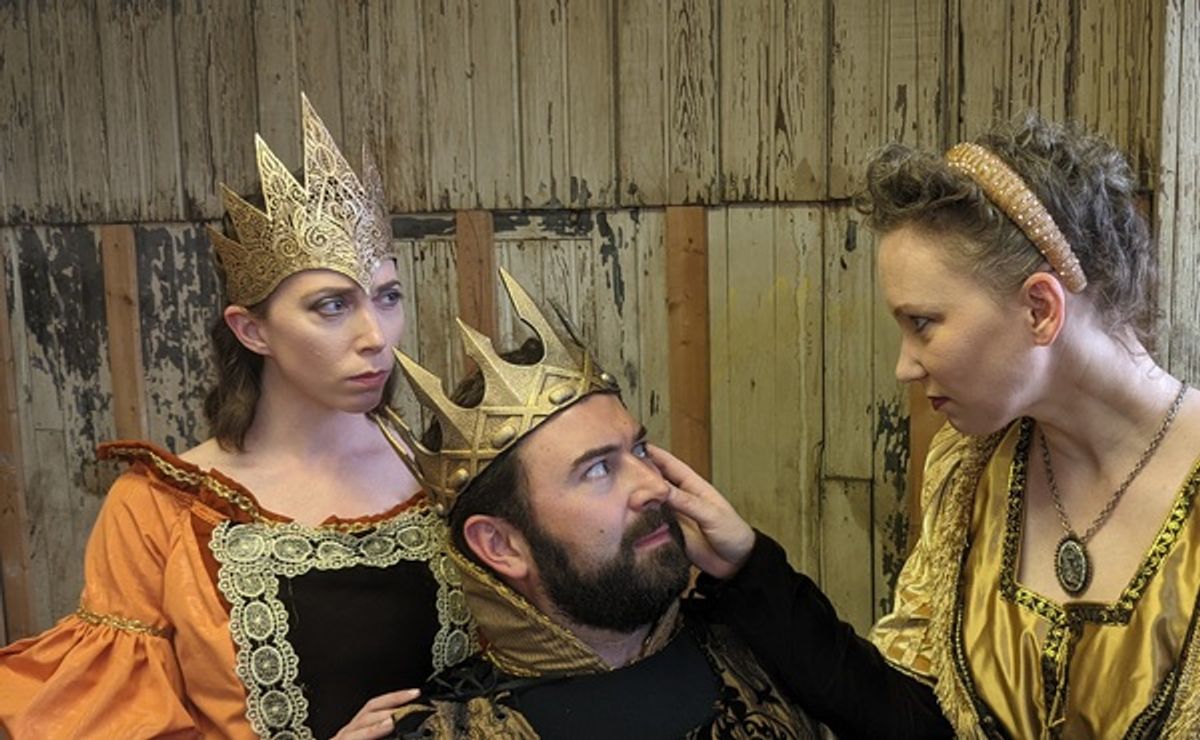 Jessica Hughes, Dan Burleson and Beth Josephsen at 