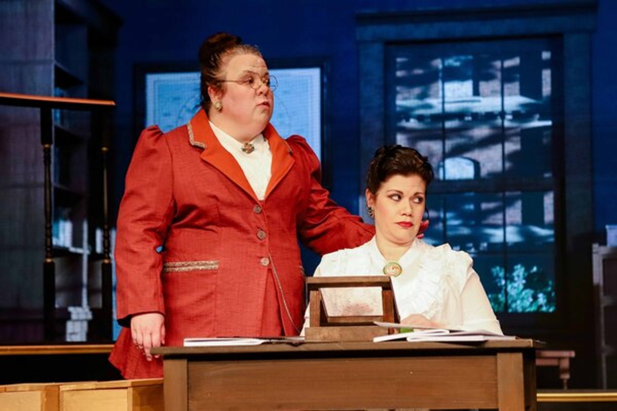 Annie (Rachel Permann) & Williamina (Deya Ozburn) at 