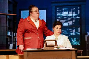 Annie (Rachel Permann) & Williamina (Deya Ozburn) Photo