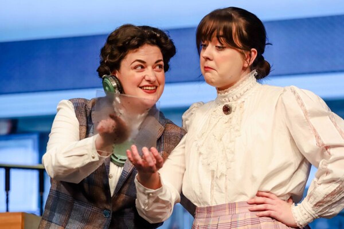 Henrietta (Jessica Robins) & Margaret (Jillian Faulk) at 