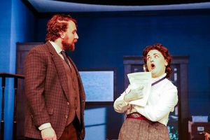 Peter (Mason Quinn) & Henrietta (Jessica Robins) @ BroadwayWorld Peter (Mason Quinn) & Henrietta (Jessica Robins) Photo