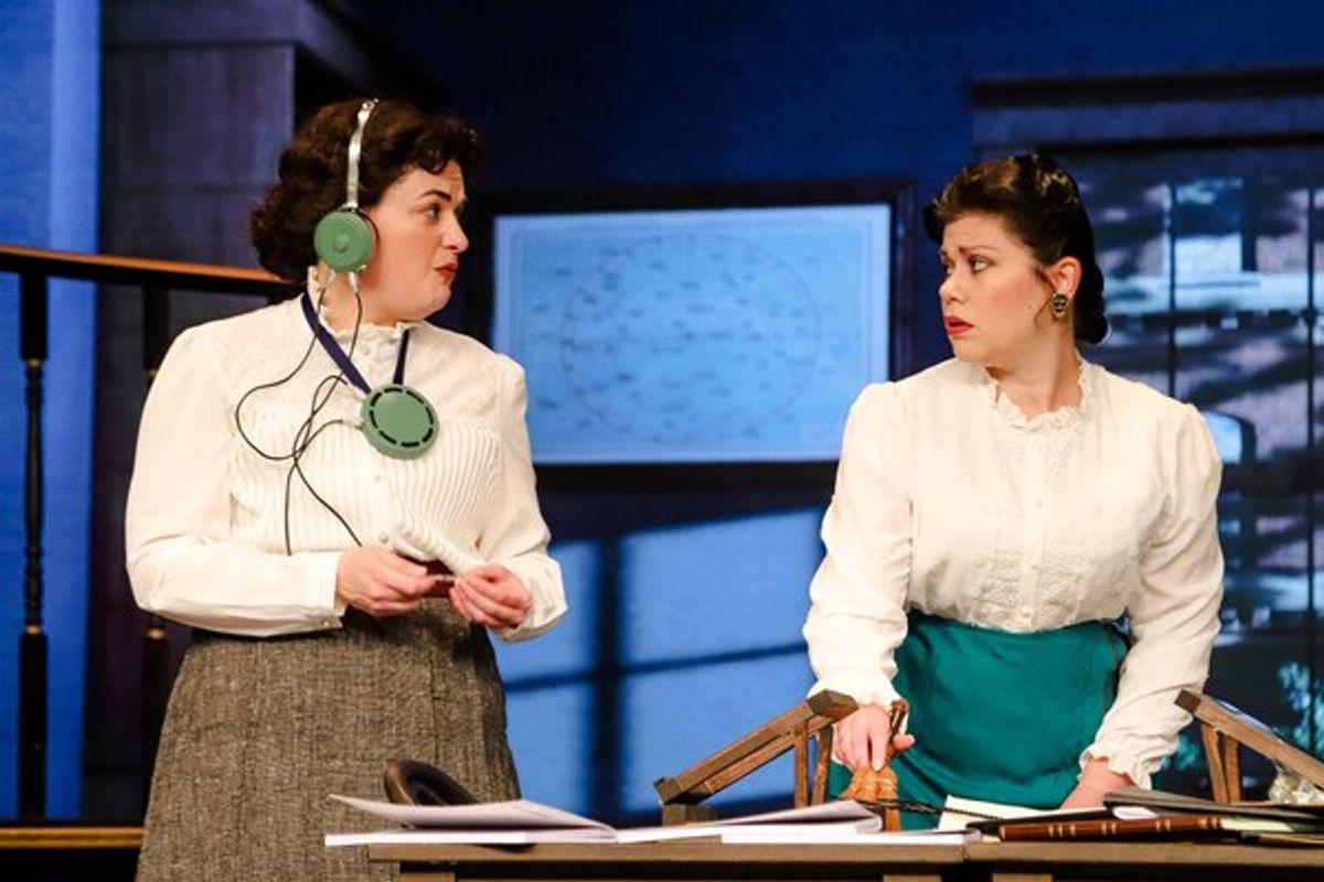 Henrietta (Jessica Robins) & Williamina (Deya Ozburn) at 