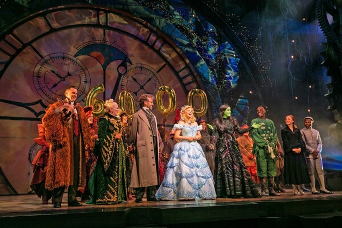 Cast of Wicked at Photos: WICKED Celebrates 6000 West End Performances
