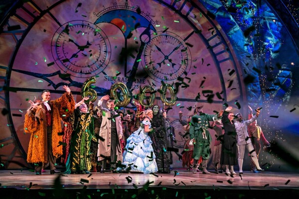 Cast of Wicked at Photos: WICKED Celebrates 6000 West End Performances