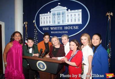Vanessa Williams, Lea DeLaria, Lilli Cooper, Hillary Clinton, Julie White, Rachel Dra Photo