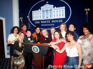 Anita Abdinezhad, Lisa Helmi-Johanson, Vanessa Williams, Lea DeLaria, Lilli Cooper, Hillary Clinton, Julie White, Julianne Hough, Suzy Nakamura, Rachel Dratch, Gisela Chípe and Jennifer Fouché @ BroadwayWorld Anita Abdinezhad, Lisa Helmi-Johanson, Vanessa Williams, Lea DeLaria, Lilli Cooper, H Photo
