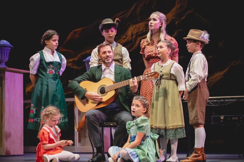 Review: THE SOUND OF MUSIC Bursts with Spirit & Heart at A.D. Players  Image