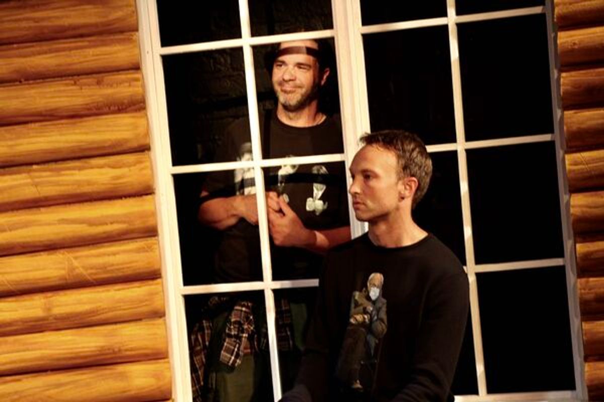 Bill Voorhees and Joe Mahon star in Theatre of NOTE’s world premiere production of “CLOWNFISH,” written by Amy Dellagiarino and directed by Laura Stribling and now playing at Theatre of NOTE in Hollywood. at Photos: First Look at Theatre of NOTE's CLOWNFISH