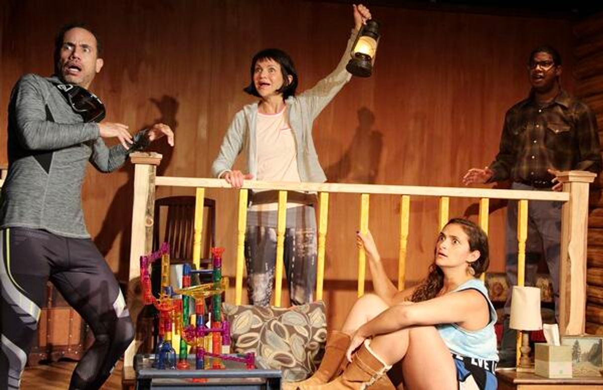 Sean Michael Boozer, Susan Louise O’Connor, Mara Shuster-Lefkowitz and Omari Williams star in The at 