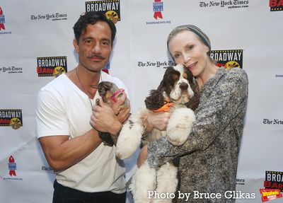 Ramin Karimloo and Jane Lynch Photo