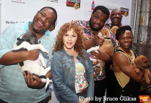 John-Andrew Morrison, Bernadette Peters, Jaquel Spivey, James Jackson, Jr. and John-M Photo
