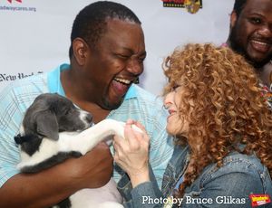 John-Andrew Morrison and Bernadette Peters  Photo